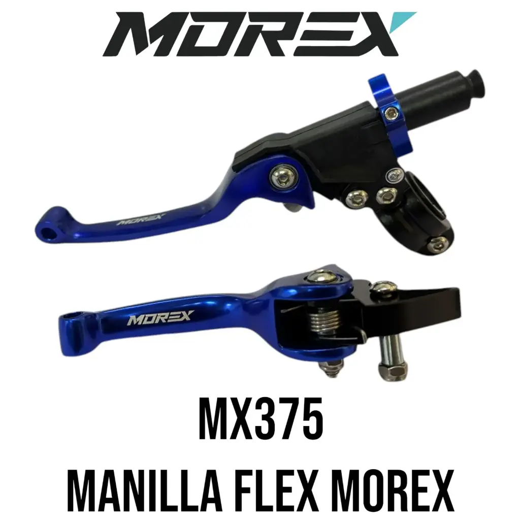 MANILLA NEGRA AZUL FLEX MOREX  