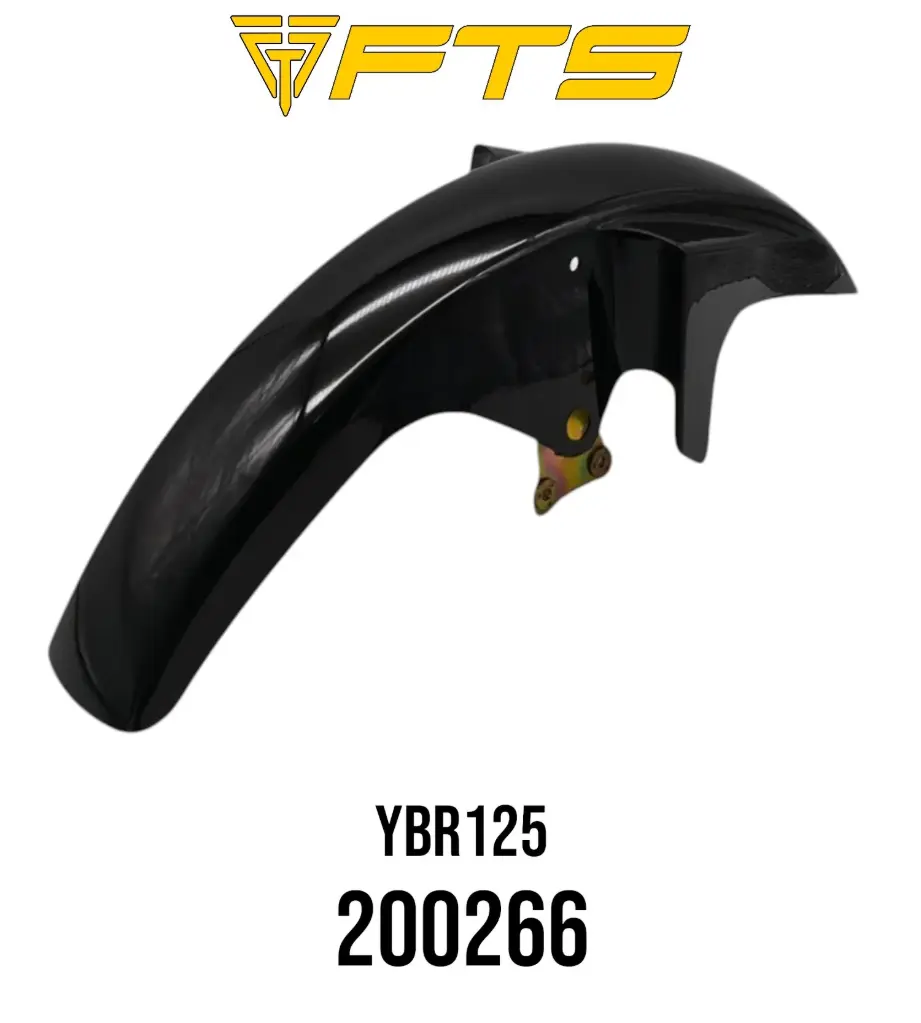 GUARDABARRO DELANTERO  GEN P/ YBR125 NEGRO
