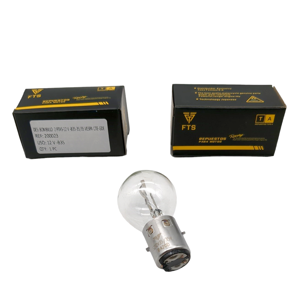 BOMBILLO 12 V B35/35/35 VESPA CTE-GDE