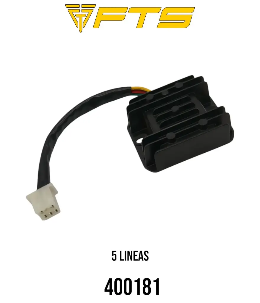 REGULADOR GEN P/ CGL125/HJ125/YARA 5 LINEAS