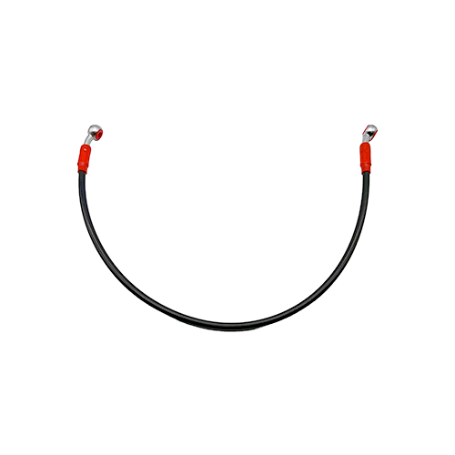MANGUERA FRENO TRASERA UNIVERSAL 60CM  NEGRA