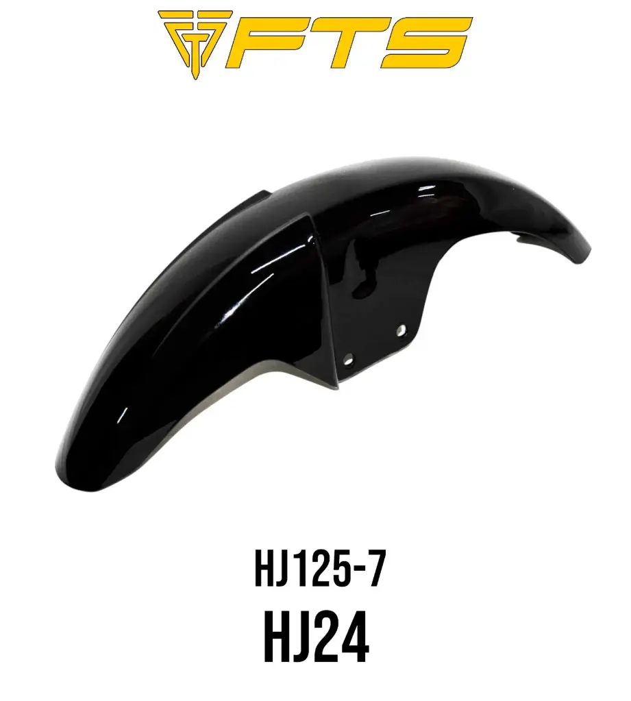 GUARDABARRO DELANTERO GEN P/  HJ125-7  NEGRO