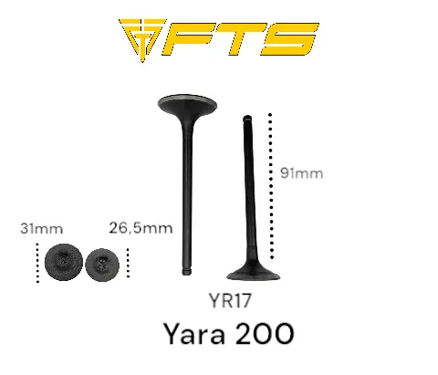 VALVULA ADM / ESC GEN P/ YARA 200