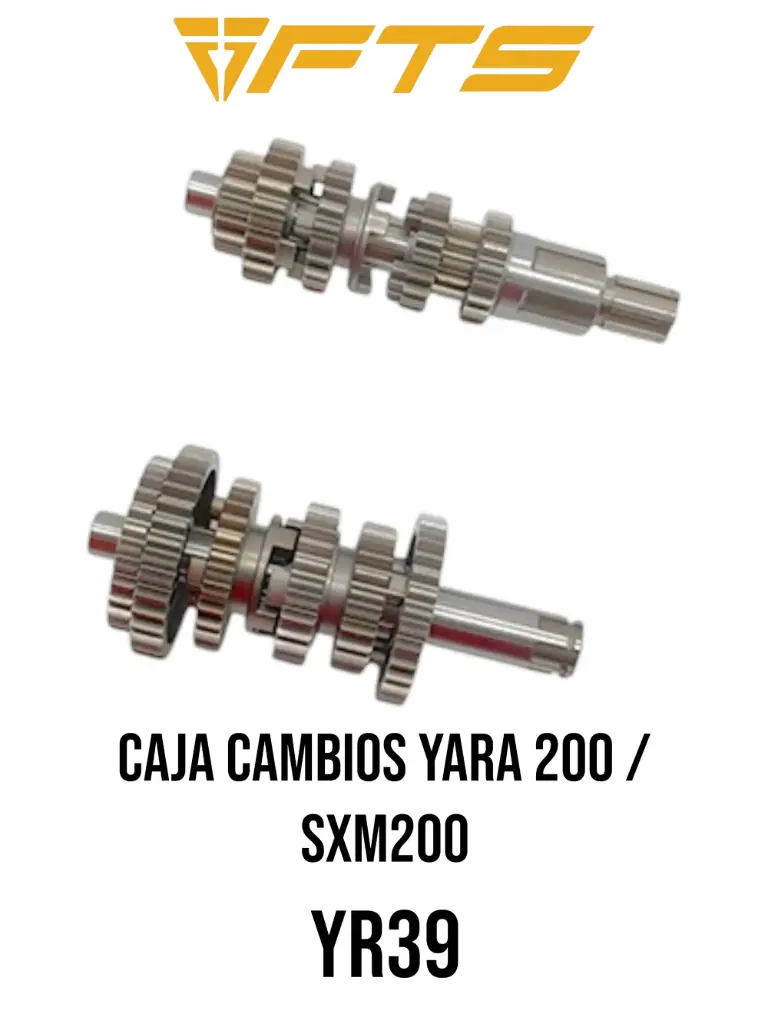 CAJA CAMBIOS GEN P/ YARA 200 / SXM200 (SALIDA 155MM CLUCTH 169MM)