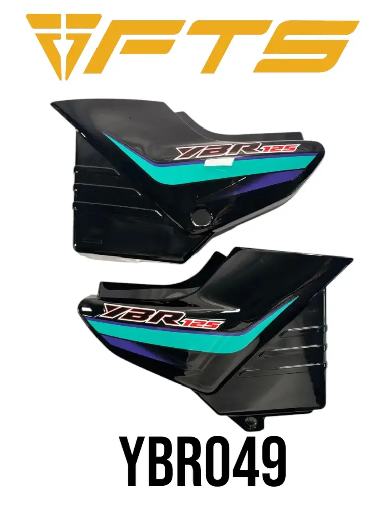 TAPA LATERAL  GEN P/ YBR125ED 2015 NEGRO