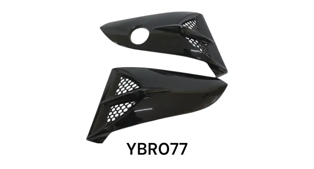 TAPAS TANQUE  GEN P/ YBR125ED 2015 NEGRO