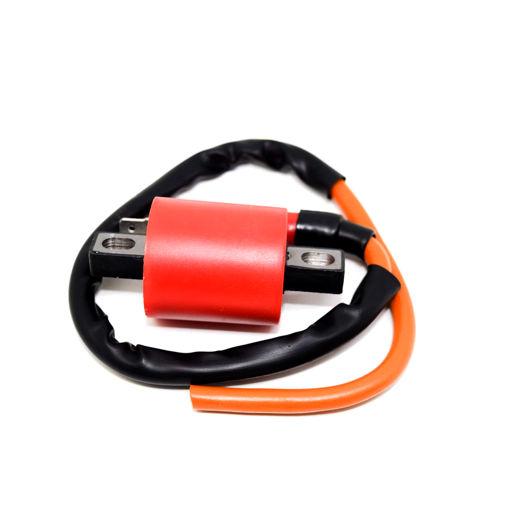 BOBINA ALTA RACING ROJA S/ CHUPON GEN P/ CGL/ZS