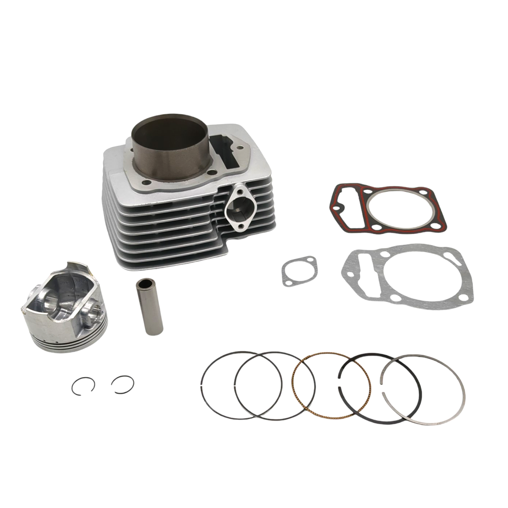 KIT CILINDRO GEN P/ CB250/XRF250/NANO250R GRIS (PISTON 69 MM RASPIN 17 MM)