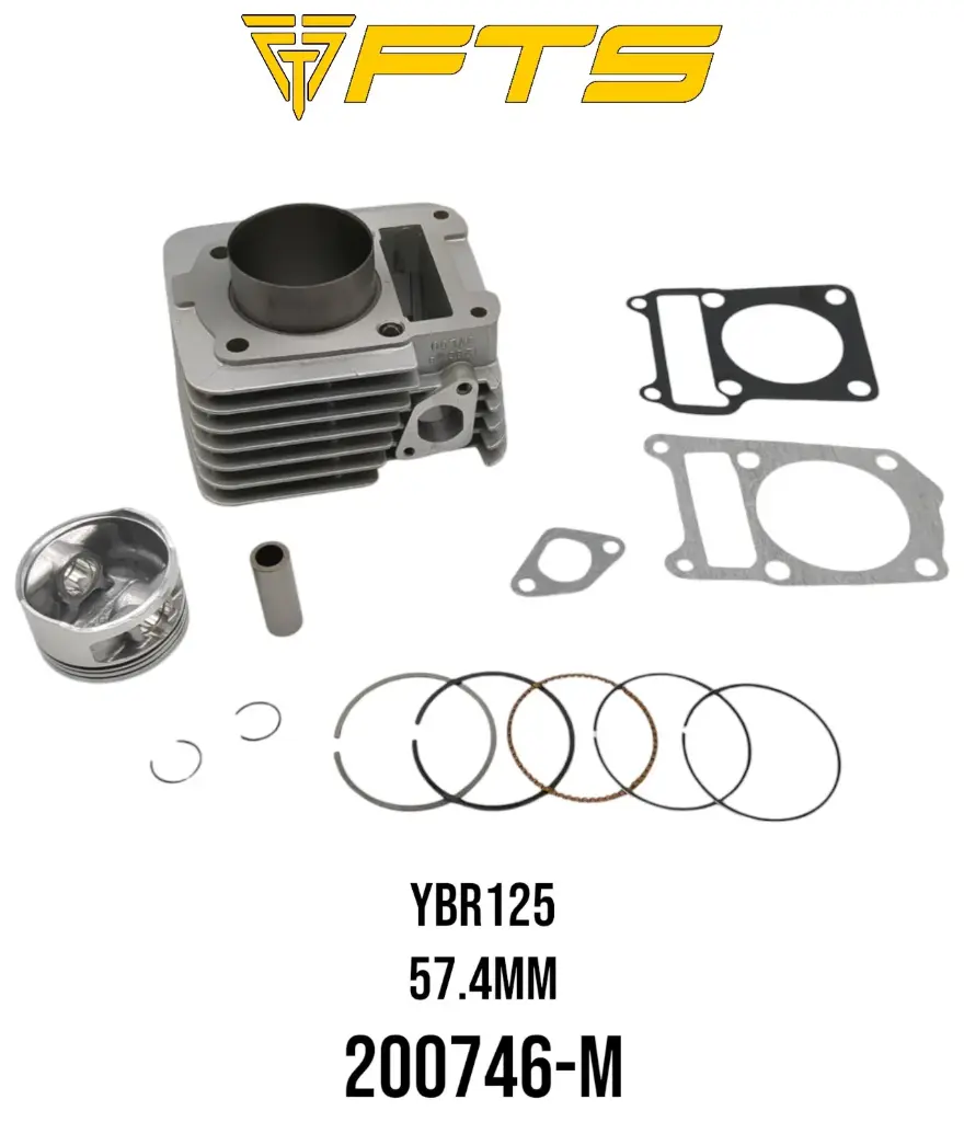 KIT CILINDRO GEN P/ YBR125 A 175CC 57.4