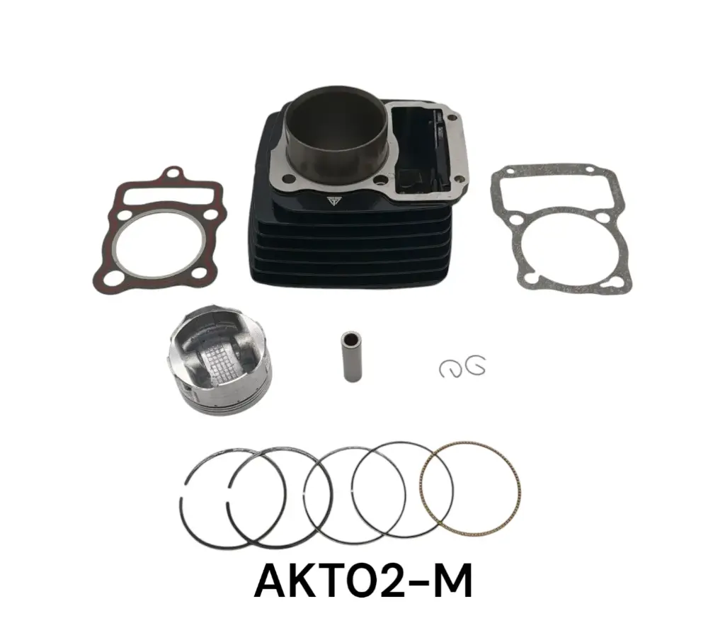 KIT CILINDRO GEN P/ AKT150/COBRA/ASPID/TAYPAN RASPIN 13MM PISTON 62MM