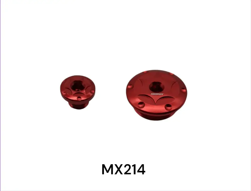 TAPON VOLANTE LUJO CG200/ZS200 ROJO