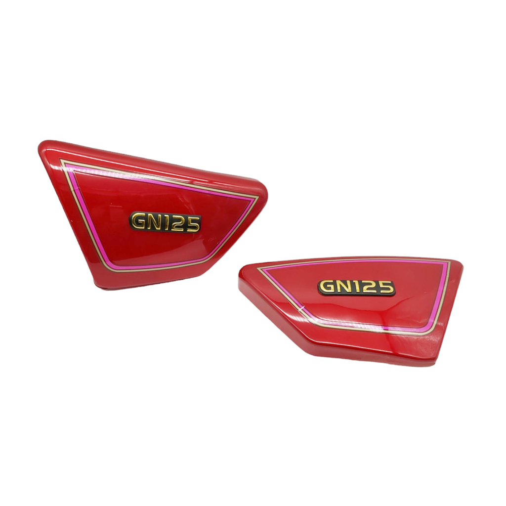 TAPA LATERAL GEN P/ GN125H ROJA