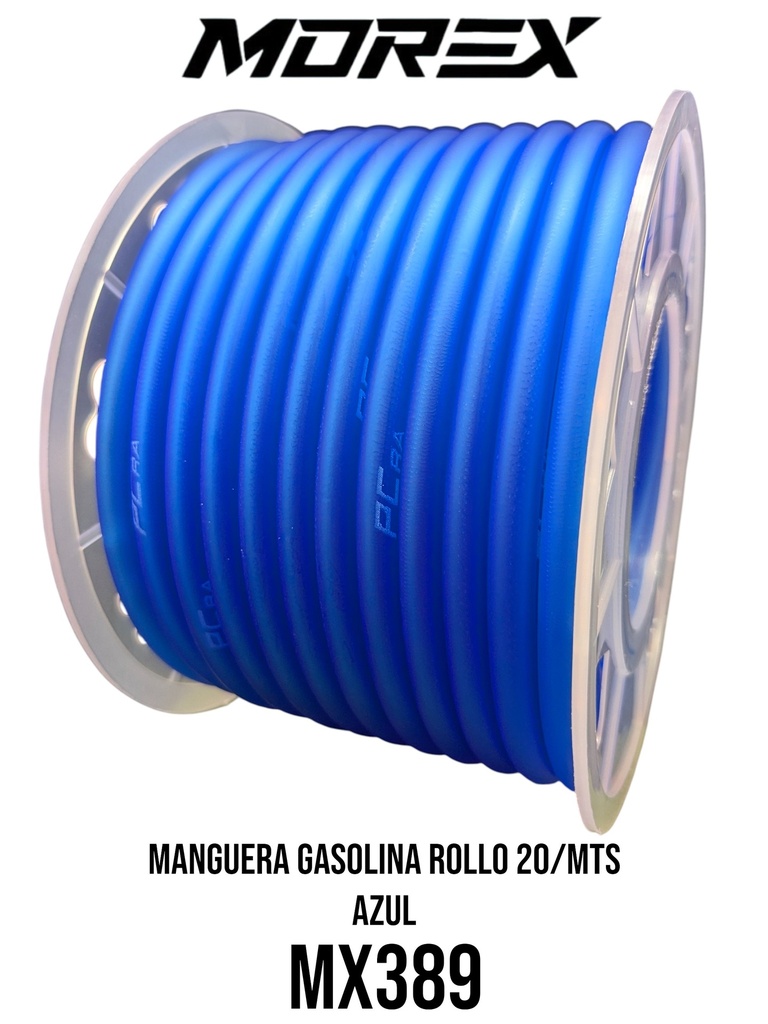 MANGUERA GASOLINA ROLLO 20/MTS AZUL