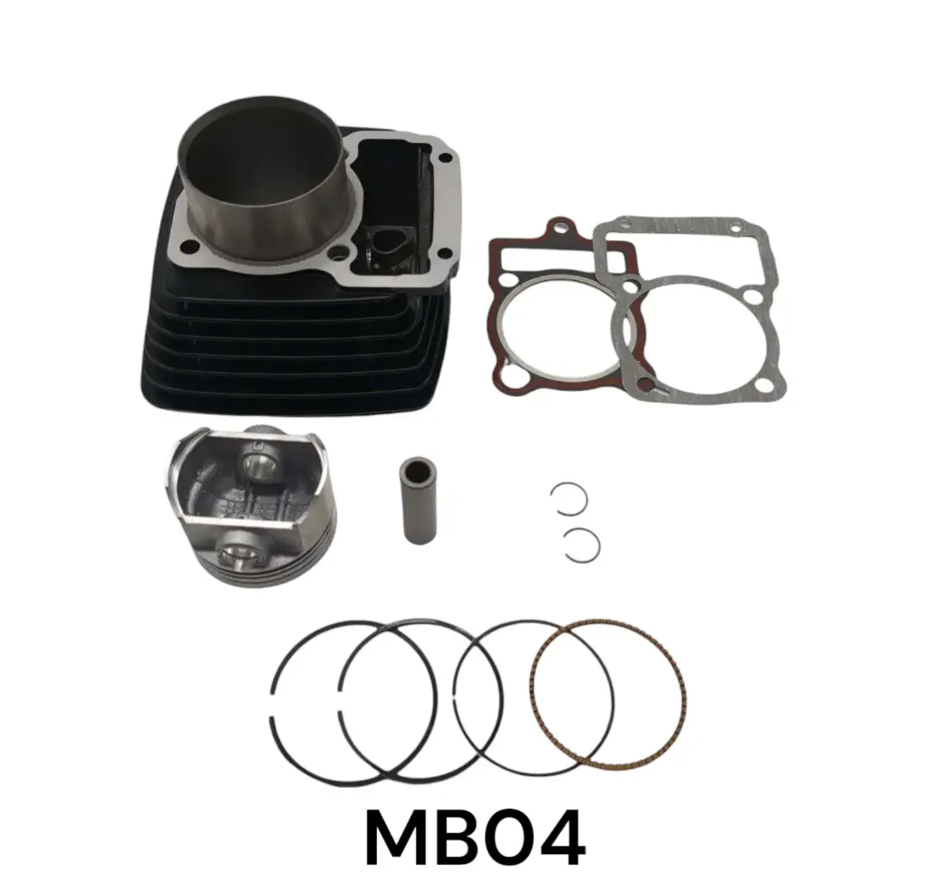 KIT CILINDRO 67MM GEN P/ GY200/HERCUL/LX200/ MB200 198CC (PISTON 67 MM RASPIN 16MM)