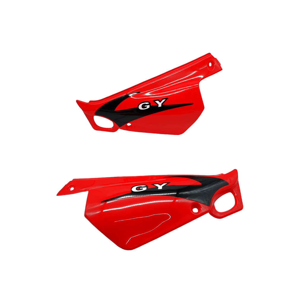 TAPA LATERAL GEN P/  GY200 ROJO