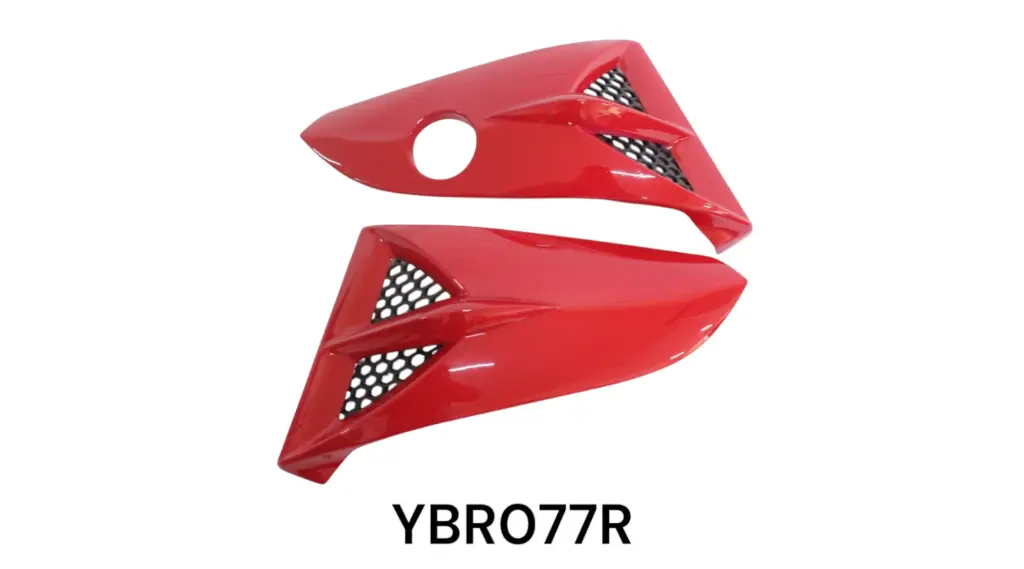 TAPAS TANQUE  GEN P/ YBR125ED 2015 ROJA