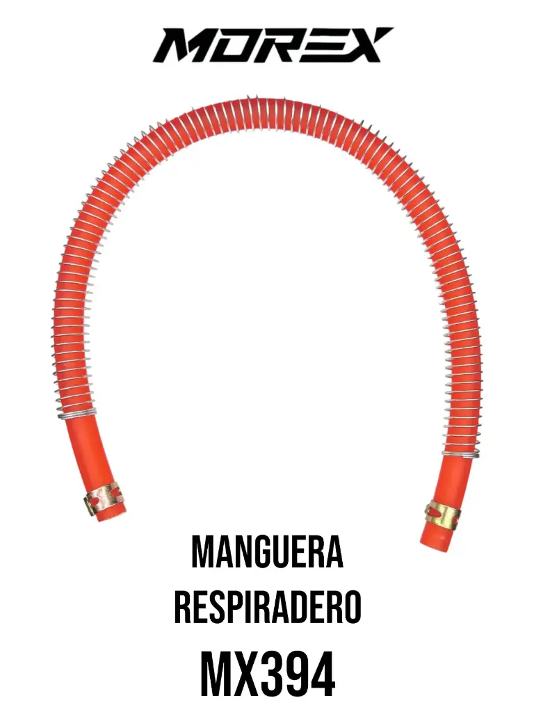 MANGUERA RESPIRADERO/GASOLINA/FRENO  ROJO UNIV 11x40mm