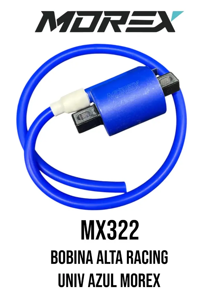 BOBINA ALTA RACING UNIV AZUL MOREX 