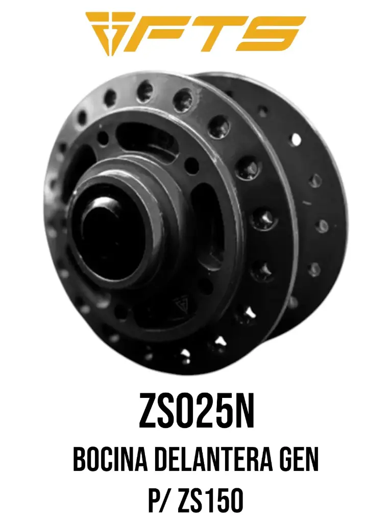 BOCINA DELANTERA GEN P/ ZS200 NEGRA