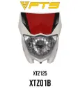 CARETA CON FOCO  GEN P/ XTZ BLANCA