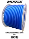 MANGUERA GASOLINA ROLLO 20/MTS AZUL